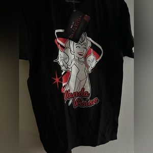 New  Marvel WandaVision Wanda Cartoon T-Shirt (Can be Unisex)